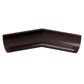 Внешний угол желоба 135˚ Docke Stal Premium, шоколад